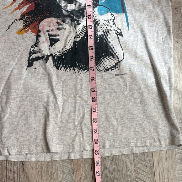 Vintage Les Miserables T-shirt Single Stitch Cotton Heather Gray - Picture 8 of 12